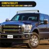 imageNilight 52 inch LED Light Bar Bracket Mounting Upper Windshield Roof Cab Brackets Compatible with Ford F250 F350 4WD 2WD 19992015