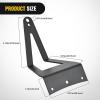 imageNilight 52 inch LED Light Bar Bracket Mounting Upper Windshield Roof Cab Brackets Compatible with Ford F250 F350 4WD 2WD 19992015