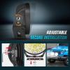 imageNilight 7 Inch LED Offroad Driving Lights High Low Beam 2 PCS 80W Round White Light Side Shooter Spot Flood Fog Light Pod w 16 AWG DT Connector Wiring Harness Kit for Jeep Truck ATV UTV SUVWhite Light Kit 9 Covers