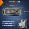 imageNilight Fog Light Assembly Compatible with 1999 2000 2001 2002 2003 Ford F150 2004 F150 Heritage 19992003 F250 Super Duty 19992002 Ford Expedition Clear Lens Driver and Passenger Side20042006 F150 Smoke