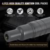 imageNilight Ignition Coil Pack Fit for Toyota Chevy Prizm Pontiac Vibe Corolla Matrix Celica MR2 Spyder 2000 2001 2002 2003 2004 2005 2006 2007 2008 18 L4 OE UF247 UF315 C1249 Ignition Coils Set of 4Toyota Chevy Pontiac 20002008 UF247 UF315 4PCS