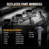 imageNilight Ignition Coil Pack Fit for Toyota Chevy Prizm Pontiac Vibe Corolla Matrix Celica MR2 Spyder 2000 2001 2002 2003 2004 2005 2006 2007 2008 18 L4 OE UF247 UF315 C1249 Ignition Coils Set of 4Dodge Jeep 20022007 UF270 UF297 UF399 C1231 8PCS