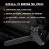 imageNilight Ignition Coil Pack Fit for Toyota Chevy Prizm Pontiac Vibe Corolla Matrix Celica MR2 Spyder 2000 2001 2002 2003 2004 2005 2006 2007 2008 18 L4 OE UF247 UF315 C1249 Ignition Coils Set of 4Jeep Dodge Chrysler 20112016 UF648 C1791 6PCS