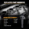 imageNilight Ignition Coil Pack Fit for Toyota Chevy Prizm Pontiac Vibe Corolla Matrix Celica MR2 Spyder 2000 2001 2002 2003 2004 2005 2006 2007 2008 18 L4 OE UF247 UF315 C1249 Ignition Coils Set of 4Honda Accord Pilot Acura 0816 UF624 5C1722 6PCS