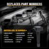 imageNilight Ignition Coil Pack Fit for Toyota Chevy Prizm Pontiac Vibe Corolla Matrix Celica MR2 Spyder 2000 2001 2002 2003 2004 2005 2006 2007 2008 18 L4 OE UF247 UF315 C1249 Ignition Coils Set of 4Honda Accord Odyssey Acura 9910 UF242 C1221 6PCS