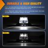 imageNilight LED License Plate Light wBracket Mount Waterproof Courtesy Step Tag Dome Cargo Lights Chrome Housing 12V for Truck Trailer RV UTV ATV Camper BoatLicense Plate Light wBracket