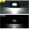 imageNilight LED License Plate Light wBracket Mount Waterproof Courtesy Step Tag Dome Cargo Lights Chrome Housing 12V for Truck Trailer RV UTV ATV Camper BoatLicense Plate Light