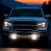 imageNilight LED Light Pods 2PCS 42W Flush Mount Spot Flood Combo Backup Reverse Driving Bumper Lights Ponton Boat Deck Dock Lighting for Offroad Pickup Trucks SUV Van Tractors Ttop Stern Saltwater Boats