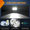imageNilight LED Pod Light 24W 4 Inch 2PCS Yellow Flood Beam Driving Lights Pods IP67 Waterproof Auxiliary Offroad Lighting for Truck Tractor SUV ATV UTV Golf Cart Boat Motorcycle Dirt Bikewhite flood beam 4inch