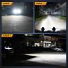 imageNilight LED Pod Light 24W 4 Inch 2PCS Yellow Flood Beam Driving Lights Pods IP67 Waterproof Auxiliary Offroad Lighting for Truck Tractor SUV ATV UTV Golf Cart Boat Motorcycle Dirt Bike2Pcs 4Inch 60W Lights White