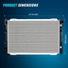 imageNilight Radiator for Ford Mustang 2005 2006 2007 2008 2009 2010 2011 2012 2013 2014 37L 40L 46L 50L V6 V8 RWDPerformance Aluminum Replacement OEMFord Escape 20012007