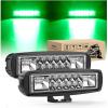 60W Led Pods 2Pcs Green