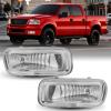 imageNilight Fog Light Assembly Compatible with 1999 2000 2001 2002 2003 Ford F150 2004 F150 Heritage 19992003 F250 Super Duty 19992002 Ford Expedition Clear Lens Driver and Passenger Side20042006 F150 Clear