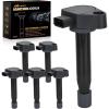 imageNilight Ignition Coil Pack Fit for Toyota Chevy Prizm Pontiac Vibe Corolla Matrix Celica MR2 Spyder 2000 2001 2002 2003 2004 2005 2006 2007 2008 18 L4 OE UF247 UF315 C1249 Ignition Coils Set of 4Honda Accord Odyssey Acura 9910 UF242 C1221 6PCS