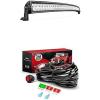 imageNilight LED Light Bar 52Inch 300W Curved Spot Flood Combo Led Off Road Lights with 12V 12AWG Wiring Harness Kit1 Lead 2 Years Warranty