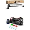 imageNilight LED Light Bar 54Inch 312W Curved Spot Flood Combo Led Off Road Lights with 12V 5Pin Rocker Switch 12AWG Wiring Harness Kit1 Lead 2 Years Warranty