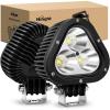 2Pcs 4Inch 60W Lights White