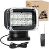 imageNilight Magnetic Marine Boat Light Remote Control LED Spotlight 50W 4800LM 12V24V 360 Rotating for Yachts Truck SUV UTV Tractors Offroad Hunting Search