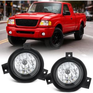 imageNilight Fog Light Assembly Compatible with 1999 2000 2001 2002 2003 Ford F150 2004 F150 Heritage 19992003 F250 Super Duty 19992002 Ford Expedition Clear Lens Driver and Passenger Side20012003 Ford Ranger