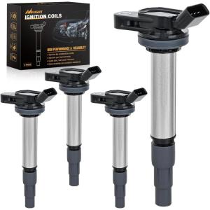 imageNilight Ignition Coil Pack Fit for Toyota Chevy Prizm Pontiac Vibe Corolla Matrix Celica MR2 Spyder 2000 2001 2002 2003 2004 2005 2006 2007 2008 18 L4 OE UF247 UF315 C1249 Ignition Coils Set of 4Toyota Lexus Pontiac 0817 UF596 UF619 C1714 4PCS
