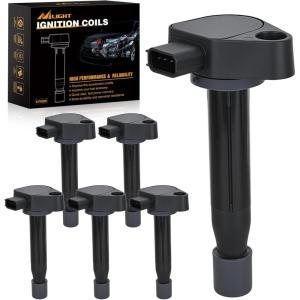 imageNilight Ignition Coil Pack Fit for Toyota Chevy Prizm Pontiac Vibe Corolla Matrix Celica MR2 Spyder 2000 2001 2002 2003 2004 2005 2006 2007 2008 18 L4 OE UF247 UF315 C1249 Ignition Coils Set of 4Honda Accord Odyssey Acura 9910 UF242 C1221 6PCS