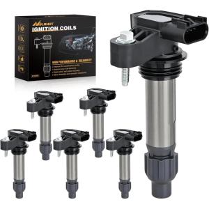 imageNilight Ignition Coil Pack Fit for Toyota Chevy Prizm Pontiac Vibe Corolla Matrix Celica MR2 Spyder 2000 2001 2002 2003 2004 2005 2006 2007 2008 18 L4 OE UF247 UF315 C1249 Ignition Coils Set of 4Buick Chevy GMC Cadillac UF569 C1555 D515C 6PCS