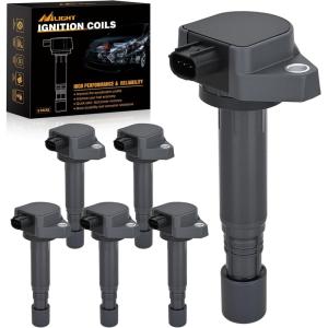 imageNilight Ignition Coil Pack Fit for Toyota Chevy Prizm Pontiac Vibe Corolla Matrix Celica MR2 Spyder 2000 2001 2002 2003 2004 2005 2006 2007 2008 18 L4 OE UF247 UF315 C1249 Ignition Coils Set of 4Honda Accord Pilot Acura 0816 UF624 5C1722 6PCS