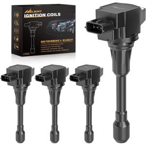 imageNilight Ignition Coil Pack Fit for Toyota Chevy Prizm Pontiac Vibe Corolla Matrix Celica MR2 Spyder 2000 2001 2002 2003 2004 2005 2006 2007 2008 18 L4 OE UF247 UF315 C1249 Ignition Coils Set of 4Nissan Infiniti 20072018 UF549 C1696 5C1753 4PCS
