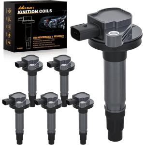 imageNilight Ignition Coil Pack Fit for Toyota Chevy Prizm Pontiac Vibe Corolla Matrix Celica MR2 Spyder 2000 2001 2002 2003 2004 2005 2006 2007 2008 18 L4 OE UF247 UF315 C1249 Ignition Coils Set of 4Ford Lincoln Mazda 20072016 UF553 DG520 6PCS