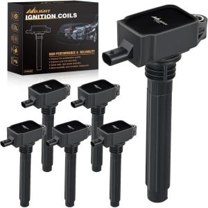 imageNilight Ignition Coil Pack Fit for Toyota Chevy Prizm Pontiac Vibe Corolla Matrix Celica MR2 Spyder 2000 2001 2002 2003 2004 2005 2006 2007 2008 18 L4 OE UF247 UF315 C1249 Ignition Coils Set of 4Jeep Dodge Chrysler 20112016 UF648 C1791 6PCS