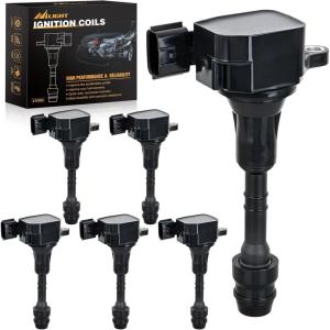 imageNilight Ignition Coil Pack Fit for Toyota Chevy Prizm Pontiac Vibe Corolla Matrix Celica MR2 Spyder 2000 2001 2002 2003 2004 2005 2006 2007 2008 18 L4 OE UF247 UF315 C1249 Ignition Coils Set of 4Nissan Infiniti Suzuki 20022014 UF349 C1406 6PCS