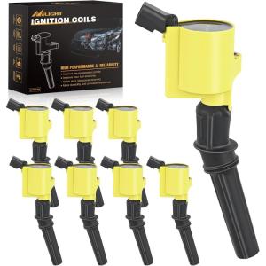 imageNilight Ignition Coil Pack Fit for Toyota Chevy Prizm Pontiac Vibe Corolla Matrix Celica MR2 Spyder 2000 2001 2002 2003 2004 2005 2006 2007 2008 18 L4 OE UF247 UF315 C1249 Ignition Coils Set of 4Ford CROWN F150 19982008 DG508 DG457 DG472 8PCS