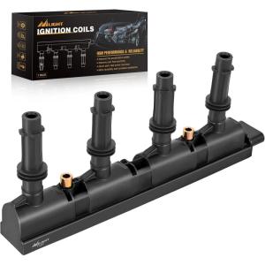 imageNilight Ignition Coil Pack Fit for Toyota Chevy Prizm Pontiac Vibe Corolla Matrix Celica MR2 Spyder 2000 2001 2002 2003 2004 2005 2006 2007 2008 18 L4 OE UF247 UF315 C1249 Ignition Coils Set of 4Chevrolet Buick Cadillac 201118 UF669 D521C 1PCS