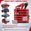 imageNilight 0 Gauge 30 Feet Heavy Duty Jumper Cables 1000 Amp Booster Battery Cables with Permanent Installation kit and Quick Connect Plug Includes carrying bag for 12V amp 24V Cars SUVs and Trucks1 Guage 30 FT Quick Connect