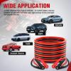imageNilight 0 Gauge 30 Feet Heavy Duty Jumper Cables 1000 Amp Booster Battery Cables with Permanent Installation kit and Quick Connect Plug Includes carrying bag for 12V amp 24V Cars SUVs and Trucks4 Guage 25 FT