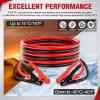 imageNilight 0 Gauge 30 Feet Heavy Duty Jumper Cables 1000 Amp Booster Battery Cables with Permanent Installation kit and Quick Connect Plug Includes carrying bag for 12V amp 24V Cars SUVs and Trucks10 Guage 12 FT