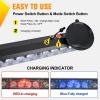 imageNilight 12LED Wireless Emergency Strobe Light Red Blue 14 Inch Magnetic Mount Mini Light Bar 12V Rooftop Powered Hazard Warning Flashing Lights for Car Truck Trailer Snow Plow Construction Vehicles