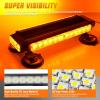 imageNilight 145 Amber COB LED Strobe Rooftop Flashing Light Bar High Visibility Emergency Hazard Warning Beacon Lights wMagnetic Base for Safety Vehicles Trucks Pickup Cars SnowplowAmber