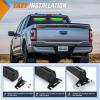 imageNilight 162 LED Traffic Advisor Strobe Light Bar 2in1 Amber Blue Emergency Warning Hazard Lights with Controller 4 Switchable Color 36 Flash Pattern for Trucks Cars Tow Plow Construction VehiclesAmber Green