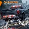 imageNilight 49 Inch Emergency Strobe Light Strips with Controller 288LED Flashing Warning Hazard Safety Rear Window Tailgate Lights for Truck Trailer Construction Plow Pickup Tow SUV Vehicles Red White48 Tailgate Strobe Red White