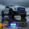 imageNilight 4PCS 24LED Emergency Strobe lights 12V 24V Amber Surface Mount Grille Hazard Safety Warning Light Sync Feature Side Flashing Marker Flash for Car Truck CampersBlue