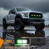 imageNilight 4PCS 24LED Emergency Strobe lights 12V 24V Amber Surface Mount Grille Hazard Safety Warning Light Sync Feature Side Flashing Marker Flash for Car Truck CampersGreen White