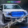 imageNilight 4Pcs 12inch LED Grille Lights 72 LEDs RGB Multi Color Exterior Lighting Kit with Sound Active Function and Wireless Remote Control for Cars Van SUV Truck
