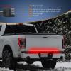 imageNilight 60 Inch Truck Tailgate Strobe Light Strip Tail Emergency Bar Rear Window Warning Lamp UltraBright Double Row 360 LED for Pickup Trailers Construction Vehicles Car SUV Blue White48 Tailgate Light Strip Quad Row