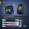 imageNilight 7 Pin Rocker Switch Jumper Wires Set for 7Pin Toggle OnOff Rocker Switch Wiring fot Automotive Polaris Ranger RZR ATV Console Switch Install 1 Set Switch Not IncludedARROWS 7PIN Blue