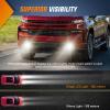 imageNilight Fog Light Assembly Compatible with 2019 2020 2021 2022 2023 Chevrolet Silverado 1500 20202023 Chevy Silverado 2500HD 3500HD Smoke Lens Driver and Passenger Side1923 Silverado 15002500HD3500HD Smoke