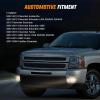 imageNilight Fog Light Assembly Compatible with 2019 2020 2021 2022 2023 Chevrolet Silverado 1500 20202023 Chevy Silverado 2500HD 3500HD Smoke Lens Driver and Passenger SideSilverado 20072013 Smoke