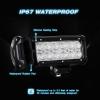 imageNilight LED Light Bar 2PCS 65Inch 36W Flood Led Off Road Lights With 12V 5Pin Rocker Switch 16AWG Wiring Harness Kit2 Lead  2 Years Warranty