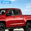 imageNilight Window Rain Guards Smoke Tint Car Window Shade for RainSnow Reduce Wind Noise Car Wash SafeChevy Colorado 20152022 Crew Cab