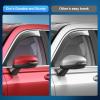 imageNilight Window Rain Guards Smoke Tint Car Window Shade for RainSnow Reduce Wind Noise Car Wash SafeHonda Accord 20182023